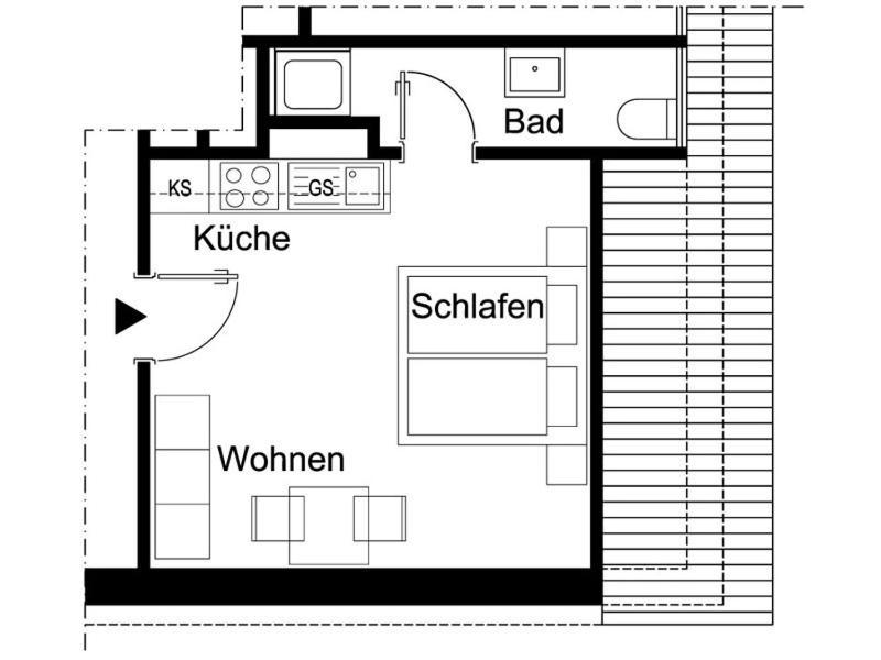 Apartment Gaestehaus Roell - 4